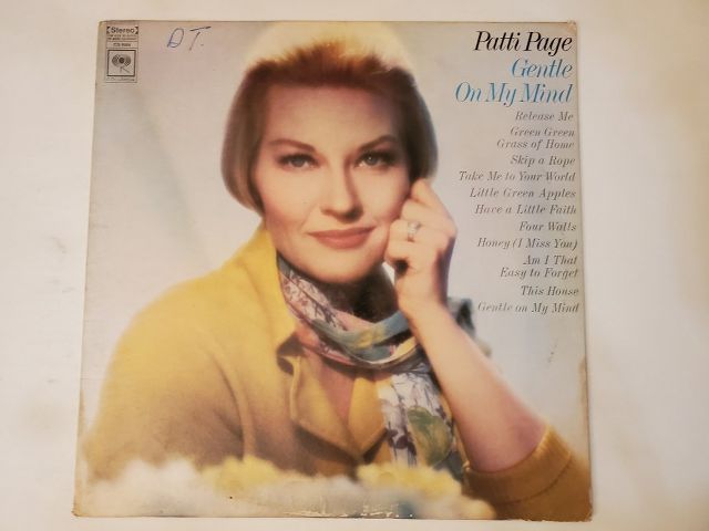 Patti Page Gentle on My Mind vinyl record