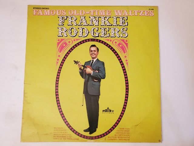 Frankie Rodgers Famous Old-Time Waltzes vinyl record