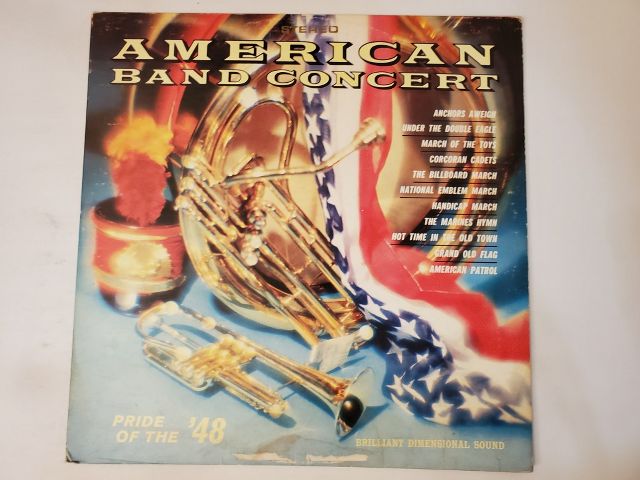 Pride of the '48 American Band Concert vinyl record