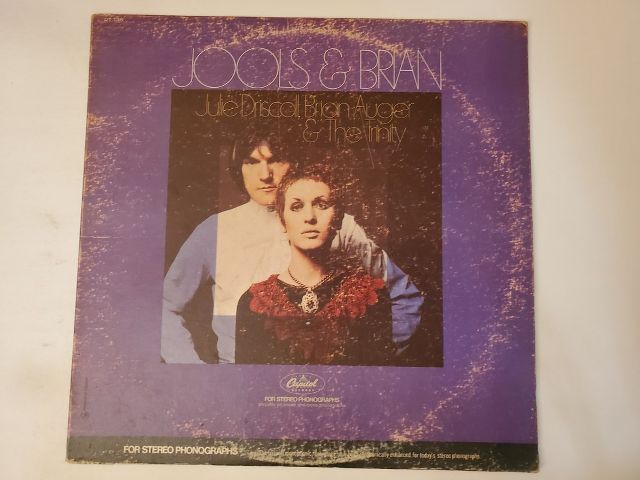 Julie Driscoll, Brian Auger & The Trinity Jools & Brian vinyl record