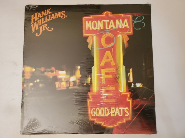 Hank Williams Jr Montana Cafe vinyl record