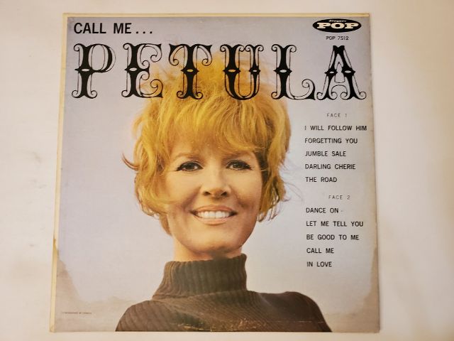 Petula Clark Call Me... Petula vinyl record