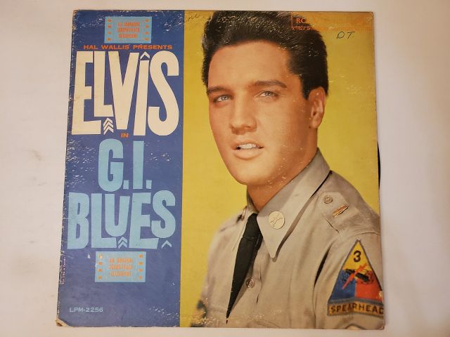 Elvis Presley G.I. Blues vinyl record