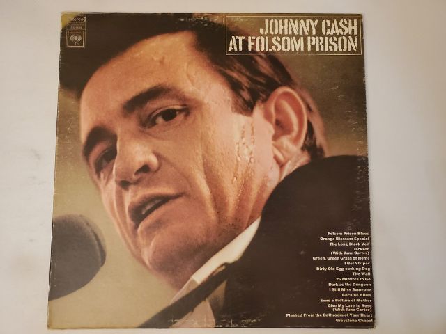 Johnny Cash At Folsom Prison vinyl record