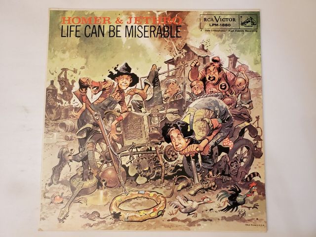 Homer & Jethro Life Can Be Miserable vinyl record