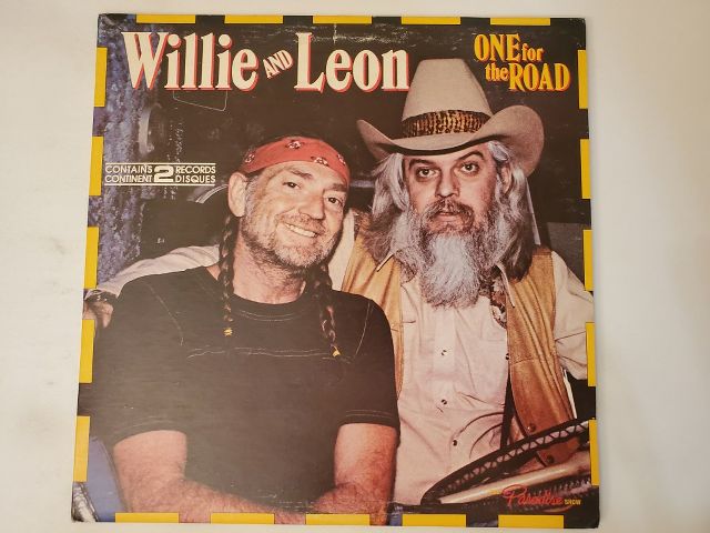 Willie Nelson and Leon Russell One for the Road vinyl record