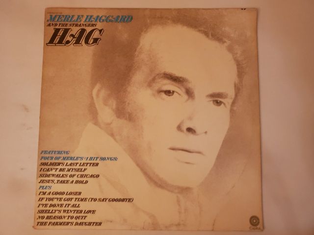 Merle Haggard and The Strangers Hag vinyl record