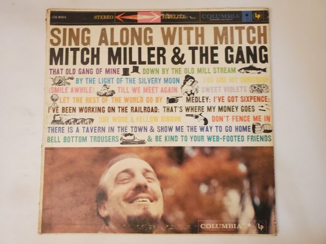 Mitch Miller & The Gang Sing Along with Mitch vinyl record
