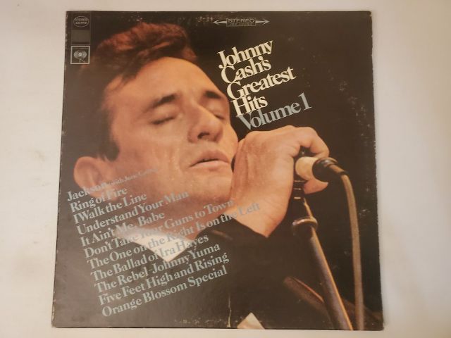 Johnny Cash Johnny Cash's Greatest Hits Volume 1 vinyl record
