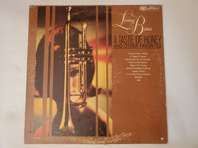 Living Brass A Taste of Honey and Other Favorites vinyl record