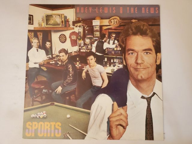 Huey Lewis and the News Sports vinyl record