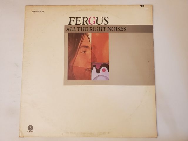 Fergus All the Right Noises vinyl record