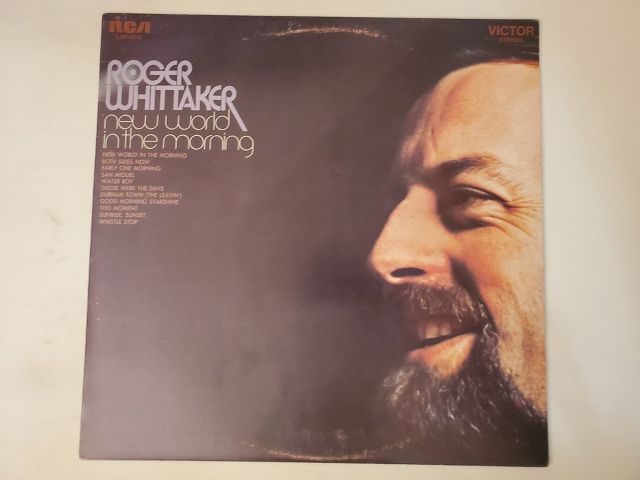 Roger Whittaker New World in the Morning vinyl record