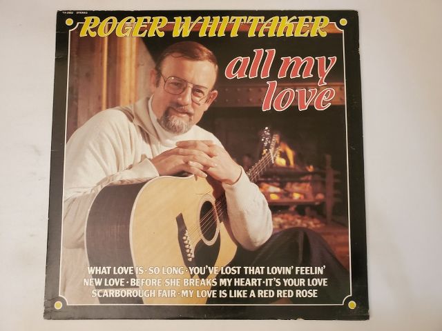 Roger Whittaker All My Love vinyl record