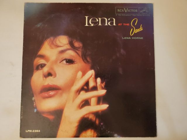 Lena Horne Lena at the Sands vinyl record