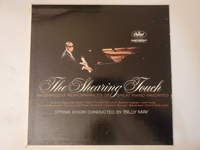 The Shearing Touch Magnificent Performances Of Great Piano Favorites vinyl record