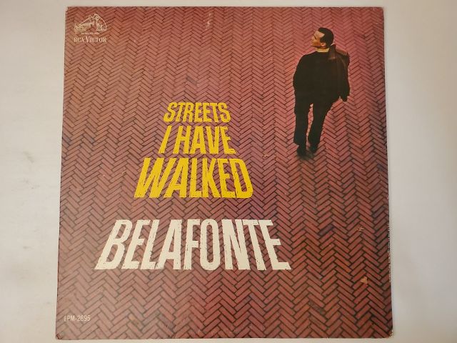 Belafonte Streets I Have Walked vinyl record