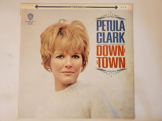 Petula Clark Downtown vinyl record
