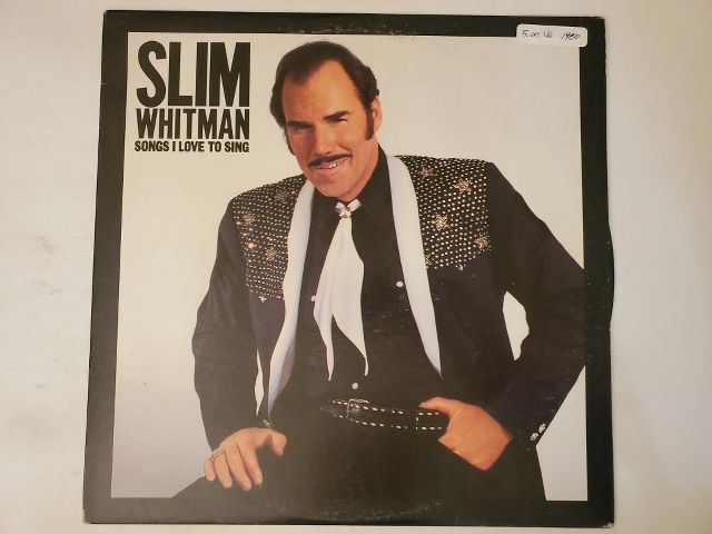 Slim Whitman Songs I Love to Sing vinyl record