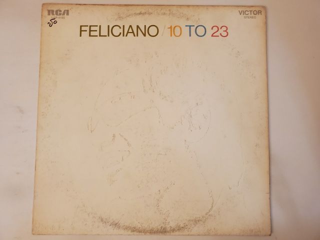 Jos? Feliciano 10 to 23 vinyl record