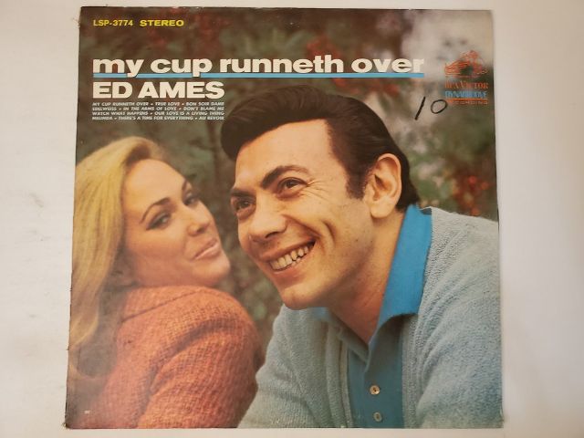 Ed Ames My Cup Runneth Over vinyl record