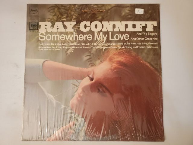Ray Conniff and The Singers Somewhere My Love vinyl record