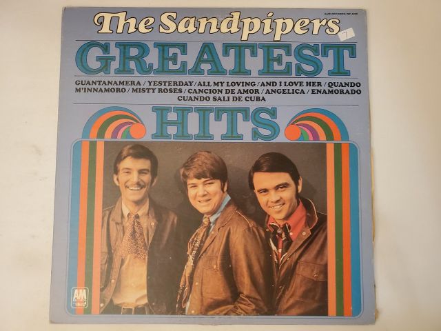 The Sandpipers Greatest Hits vinyl record