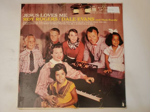 Roy Rogers / Dale Evans Jesus Loves Me vinyl record