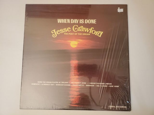 Jesse Crawford When Day Is Done vinyl record