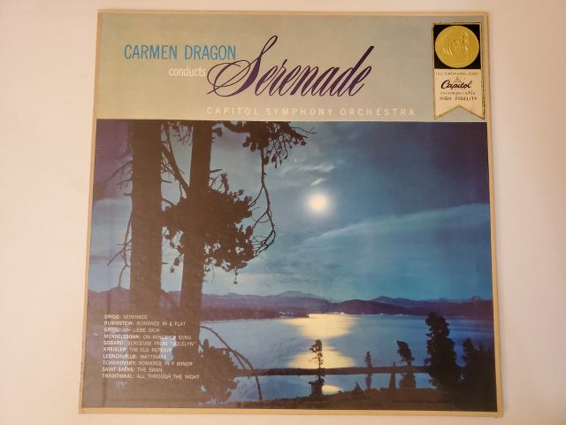 Carmen Dragon Serenade vinyl record