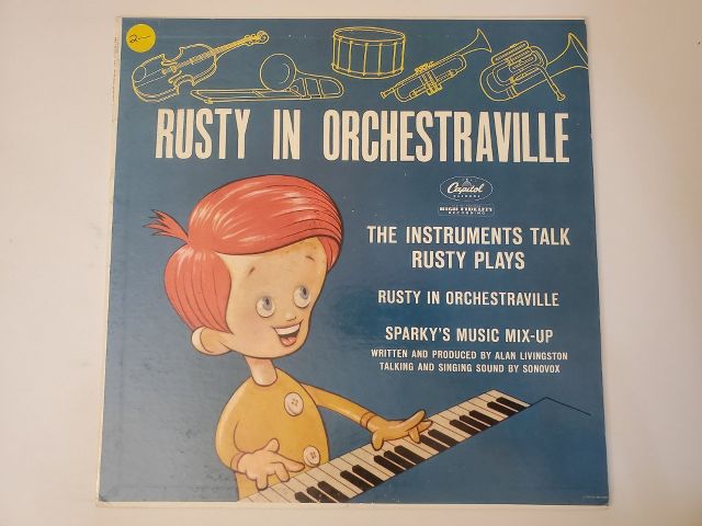 Alan Livingston Rusty in Orchestraville vinyl record
