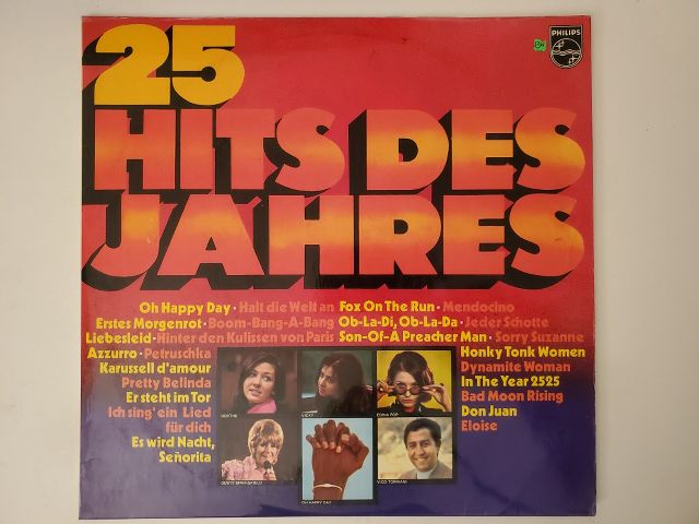 Various Artists 25 Hits des Jahres vinyl record