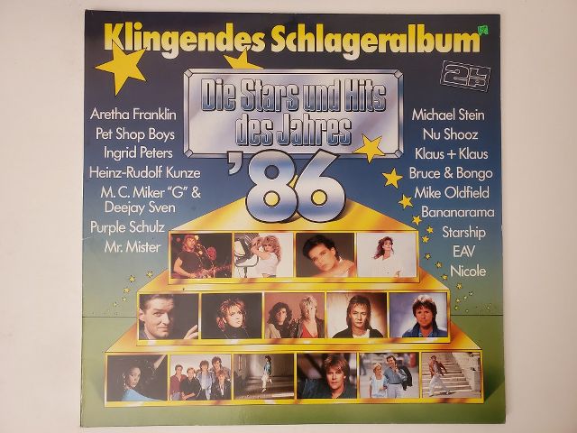 Various Artists Klingendes Schlageralbum: Die Stars und Hits des Jahres '86 vinyl record