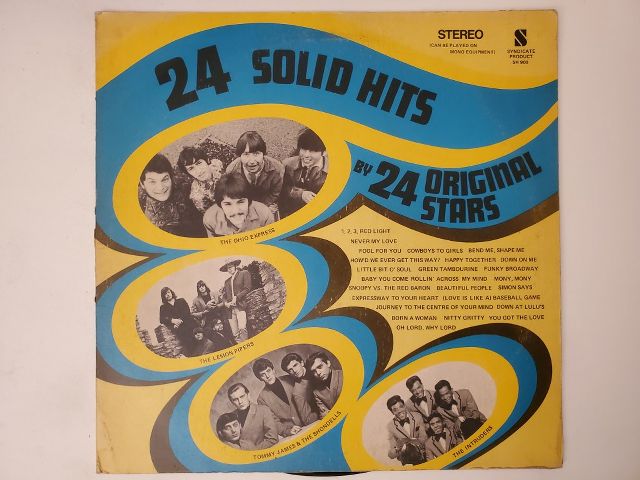 Various Artists 24 Solid Hits by 24 Original Stars vinyl record