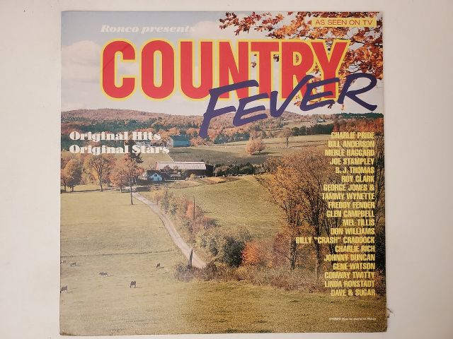 Various Artists Country Fever vinyl record