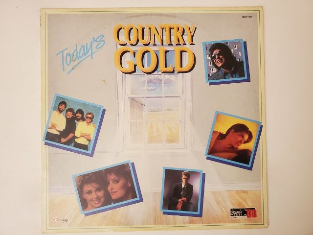 Various Artists Today's Country Gold vinyl record