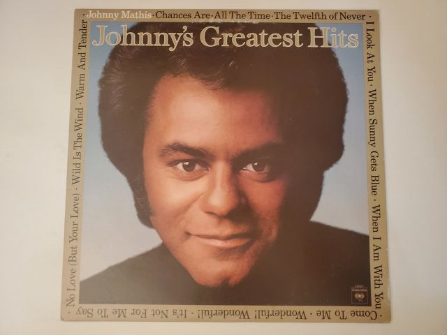 Johnny Mathis Johnny's Greatest Hits vinyl record