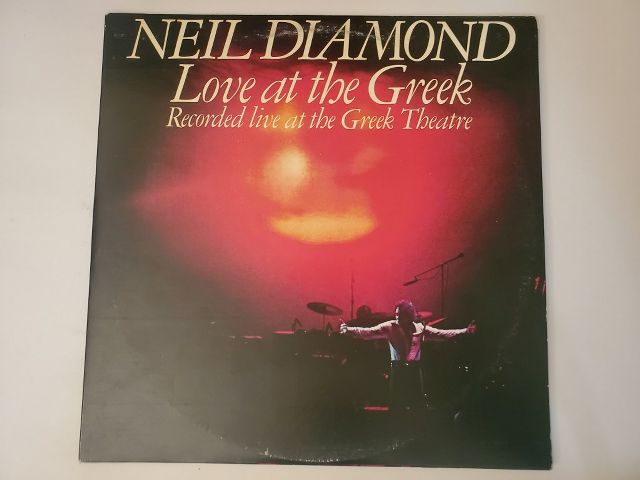 Neil Diamond Love at the Greek vinyl record