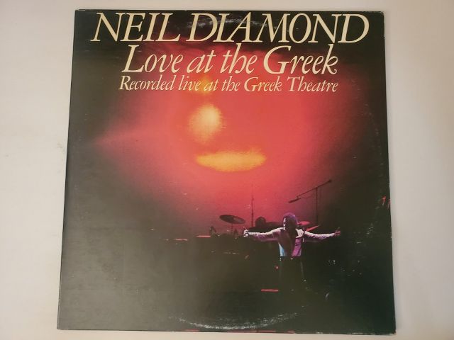 Neil Diamond Love at the Greek vinyl record