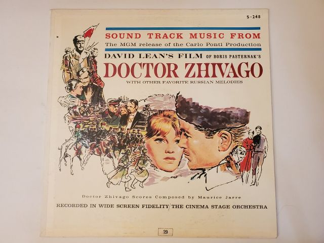 Maurice Jarre Doctor Zhivago - Soundtrack vinyl record