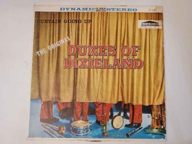 The Original Dukes of Dixieland Curtain Going Up vinyl record