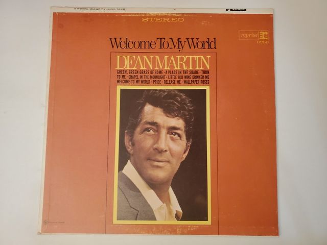 Dean Martin Welcome to My World vinyl record