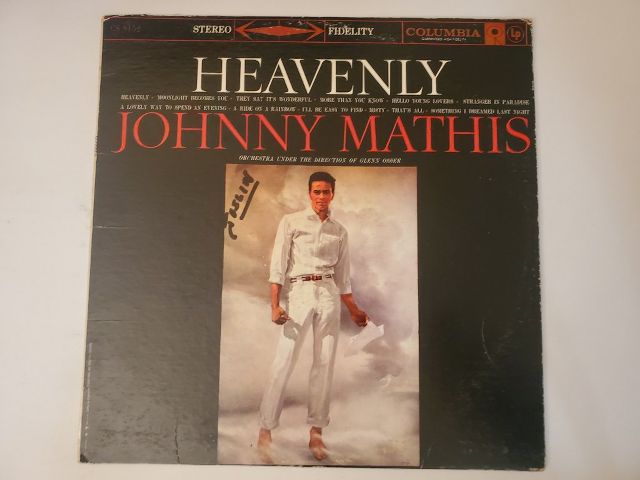 Johnny Mathis Heavenly vinyl record