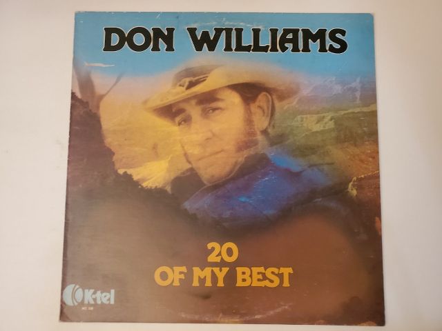 Don Williams 20 of My Best vinyl record