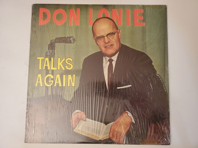 Don Lonie Talks Again vinyl record