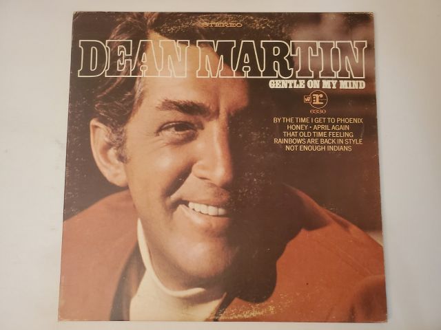 Dean Martin Gentle on My Mind vinyl record