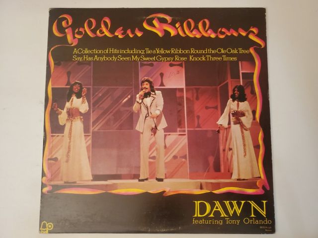 Dawn featuring Tony Orlando Golden Ribbons vinyl record