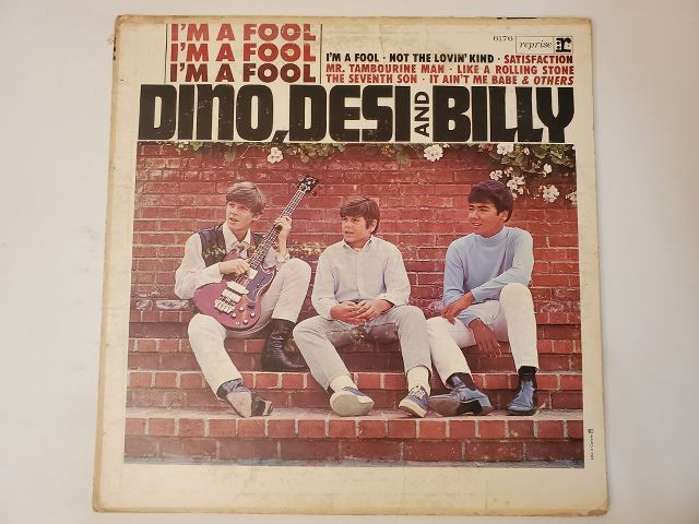 Dino, Desi & Billy I'm a Fool vinyl record
