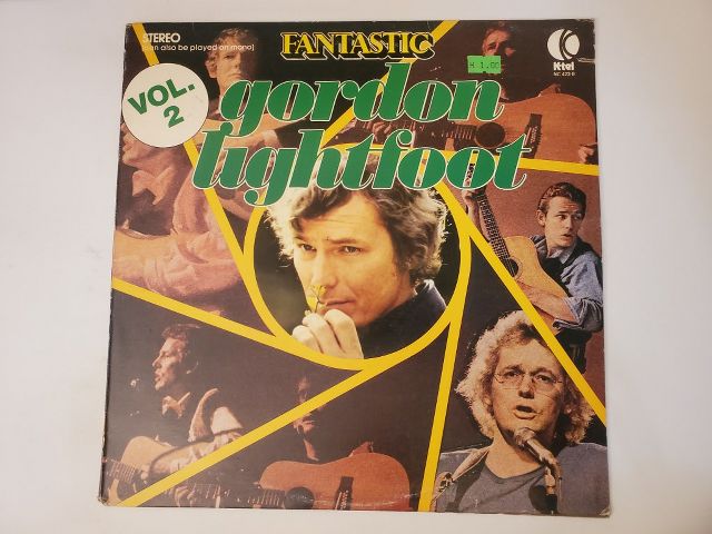 Gordon Lightfoot Fantastic Vol. 2 vinyl record