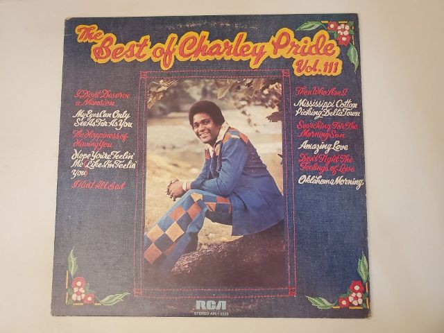 Charley Pride The Best of Charley Pride Vol. III vinyl record